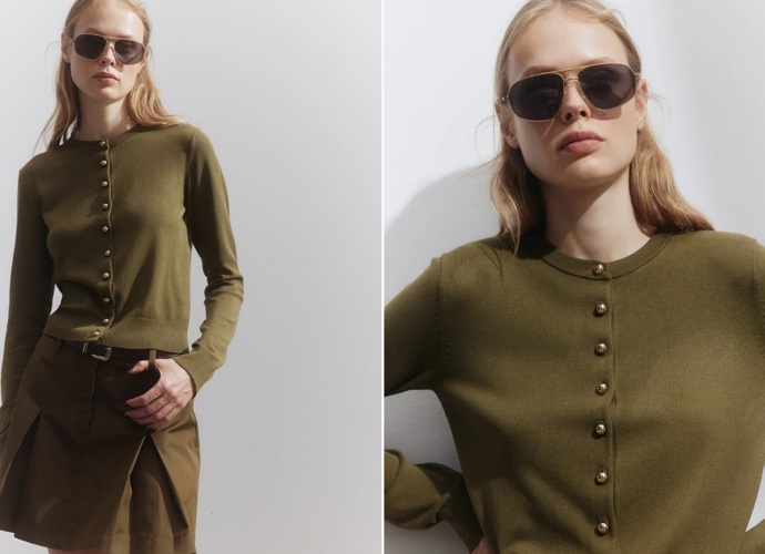 Pletený propínací svetr, H&M, 479 Kč

V rámci Dnů Marianne nabízí H&M pro všechny členy věrnostního klubu H&M slevu 20 % při nákupu nad 800 korun
