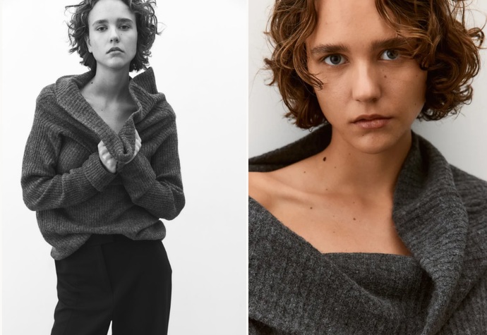 Svetr s odhalenými rameny, H&M, 479 Kč
Svetr s odhalenými rameny, H&M, 479 Kč