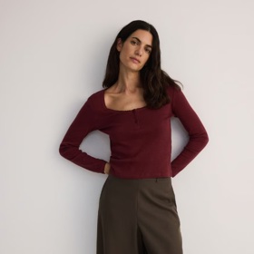 Dámský top s knoflíčky, Reserved, 499 Kč
