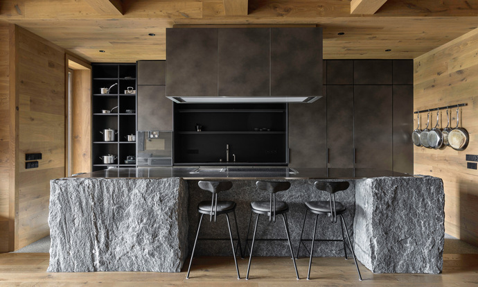 Stylový apartmán v Krkonoších. 
