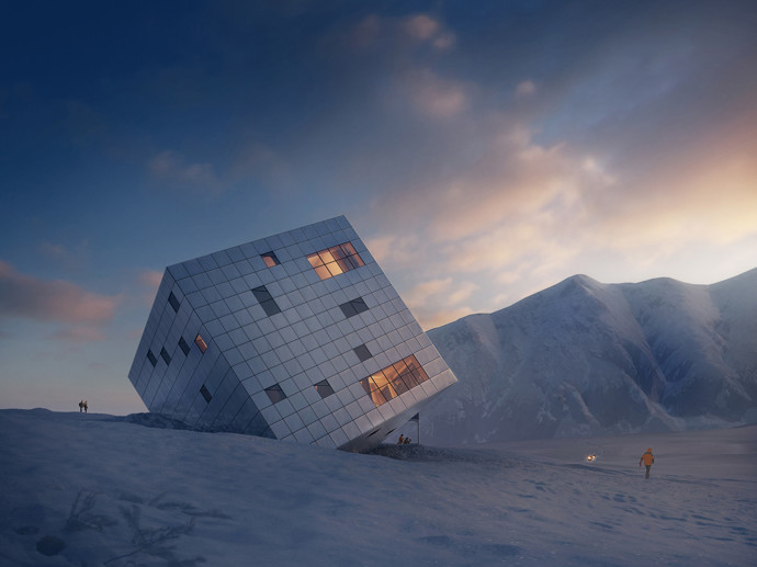Futuristickou horskou chatu s fascinujícím vzhledem a úchvatným výhledem na Tatry najdeme v Kežmaroku. Moderní design v souladu s přírodou a udržitelnou architekturou slibuje nezapomenutelný zážitek každému návštěvníkovi.
