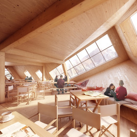 Futuristickou horskou chatu s fascinujícím vzhledem a úchvatným výhledem na Tatry najdeme v Kežmaroku. Moderní design v souladu s přírodou a udržitelnou architekturou slibuje nezapomenutelný zážitek každému návštěvníkovi.
