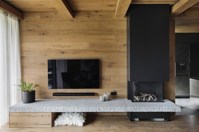 Stylový apartmán v Krkonoších. 
