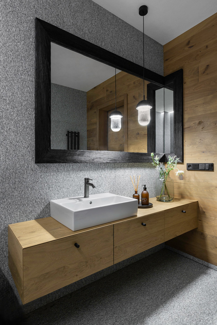 Stylový apartmán v Krkonoších. 
