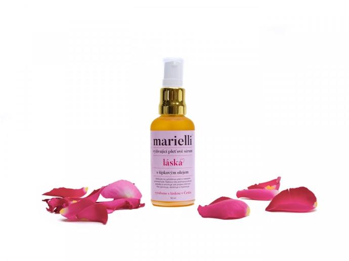 Pleťové sérum Láska, Marielli Cosmetics, 429 Kč/50 ml
