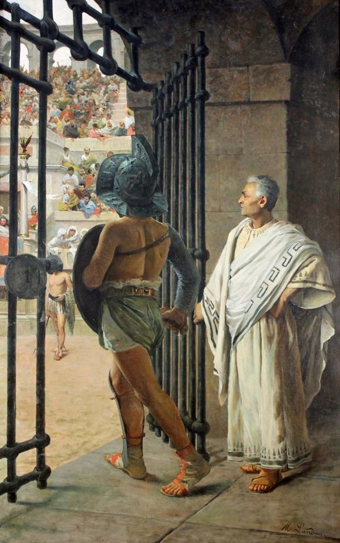 Gladiátoři v římských arénách
