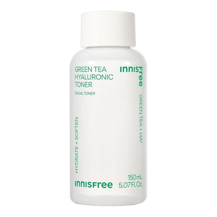 Hydratační tonikum Lotion Tonique à l'Acide Hyaluronique et au Thé Vert, INNISFREE, 590 Kč
