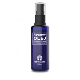 Šípkový olej za studena lisovaný Renovality, 430 Kč/100 ml
