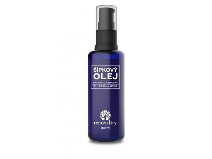 Šípkový olej za studena lisovaný Renovality, 430 Kč/100 ml
