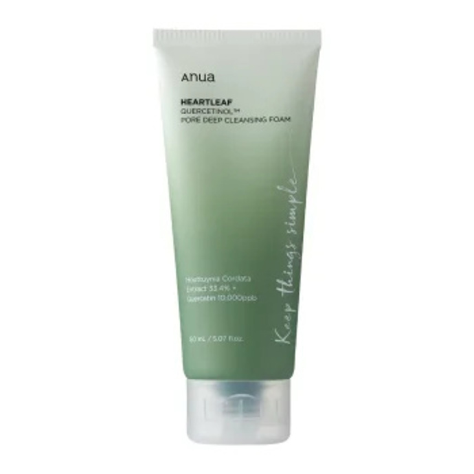 Hloubkově čistící pěna Heartleaf Quercetinol Pore Deep Cleansing Foam, Anua, 369 Kč

