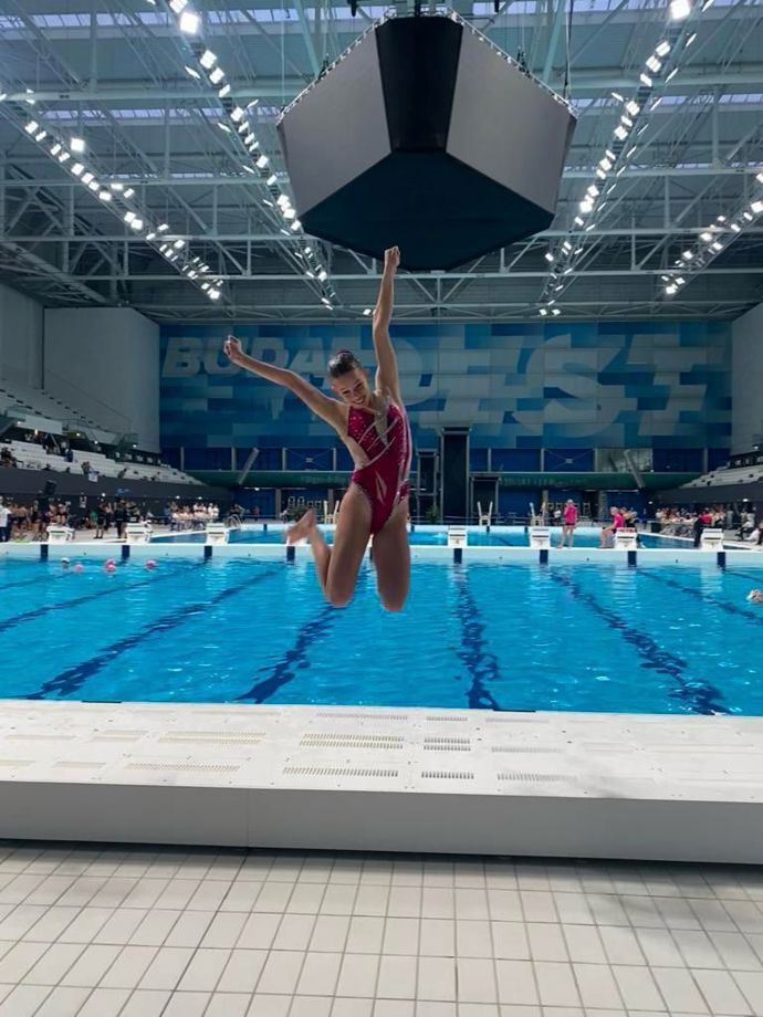 Akvabely zvládají techniky gymnastických figur.
Akvabely zvládají techniky gymnastických figur.