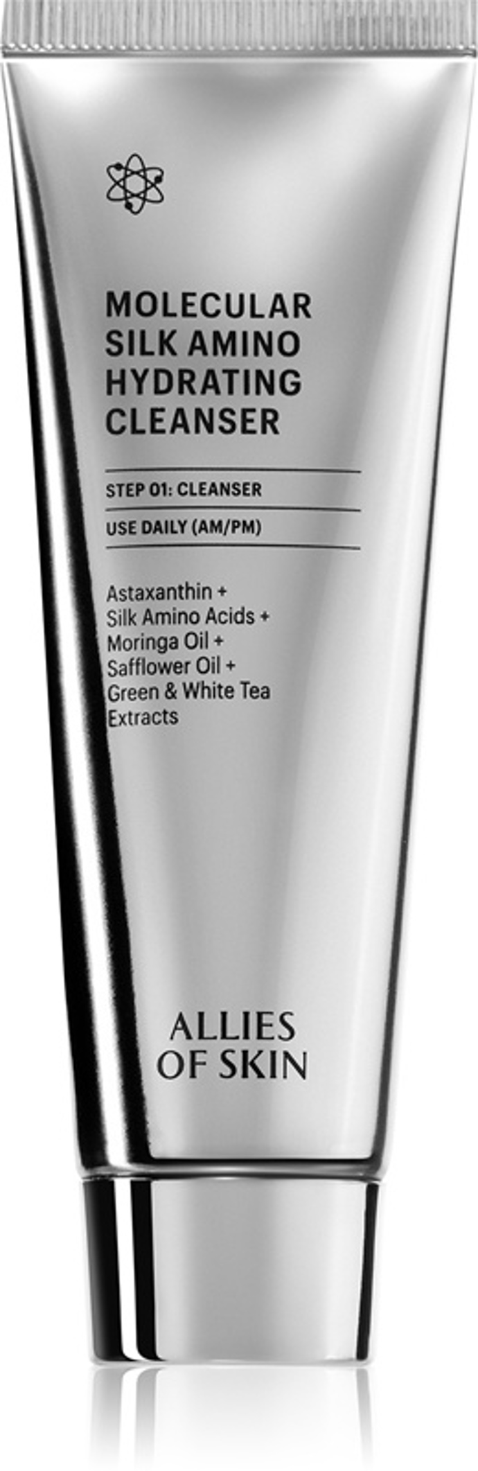 Hydratační čisticí gel s aminokyselinami Molecular Silk Amino Hydrating Cleanser, Allies of Skin, 1125 Kč
