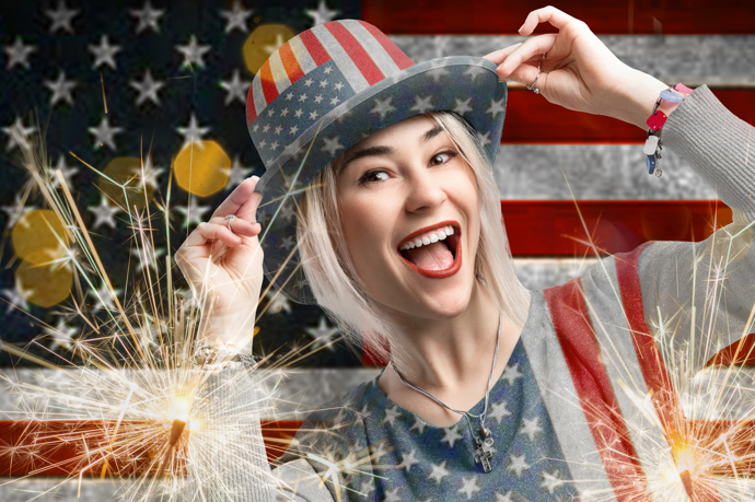 Američanky. Často plakátové blondýnky udělají nejlépe, když moc nemluví, alespoň pokud jde o dějiny nebo zeměpis. Krásou ale oplývají, alespoň do let, než najdou zálibu v rodině a hamburgerech.
