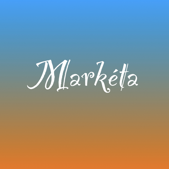 MARKÉTA

Služebný duch, práce pro druhé, smysl pro rodinu, učenlivá, zřejmě ji budou přitahovat sociální sféry, práce s lidmi. Méně už osobního štěstí, ač velmi touží po harmonii. Doporučené jméno v Rybách, Raku, Vodnáři a Kozorohu. Tato znamení útlak osudu přežívají snadněji. Vládne Merkur, Měsíc a Venuše.
