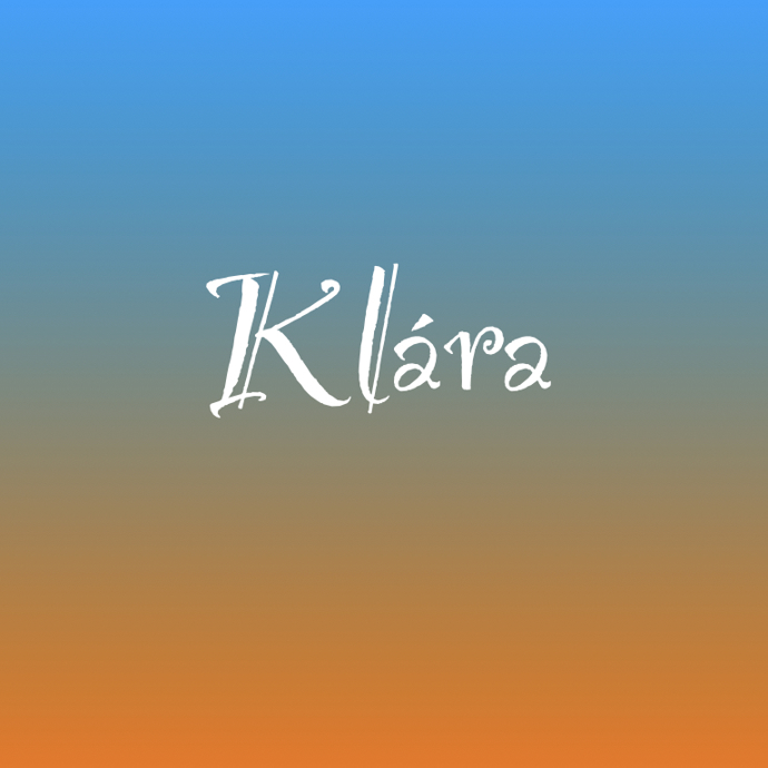 KLÁRA

Jméno s karmickou zátěží, číslo ubírá dívence štěstí. Je sice krásné, ale působí jako chrám marnoSti. Čím je starší, tím má větší problém, nejen citlivé. Je možné, že jménu Klára bude pomáhat souřadnice s příjmením, ale vše je jen dočasné. Působí Měsíc, Slunce, Venuše a ten hromský Saturn, který vše ničí. Klára je silná ve Lvu, Beranu a Střelci, v Panně a Býkovi. Jako matka vydrží i horší manželství, ale i ona má jen jedny nervy. Není přecitlivělá, avšak dokáže tiše trpět, pokud je všechno na ni příliš, vybuchne jako načasovaná nálož.
