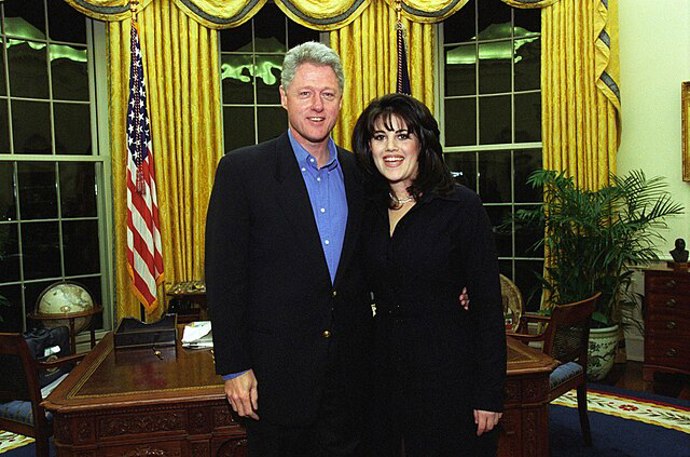 Bill Clinton a Monica Lewinsky
