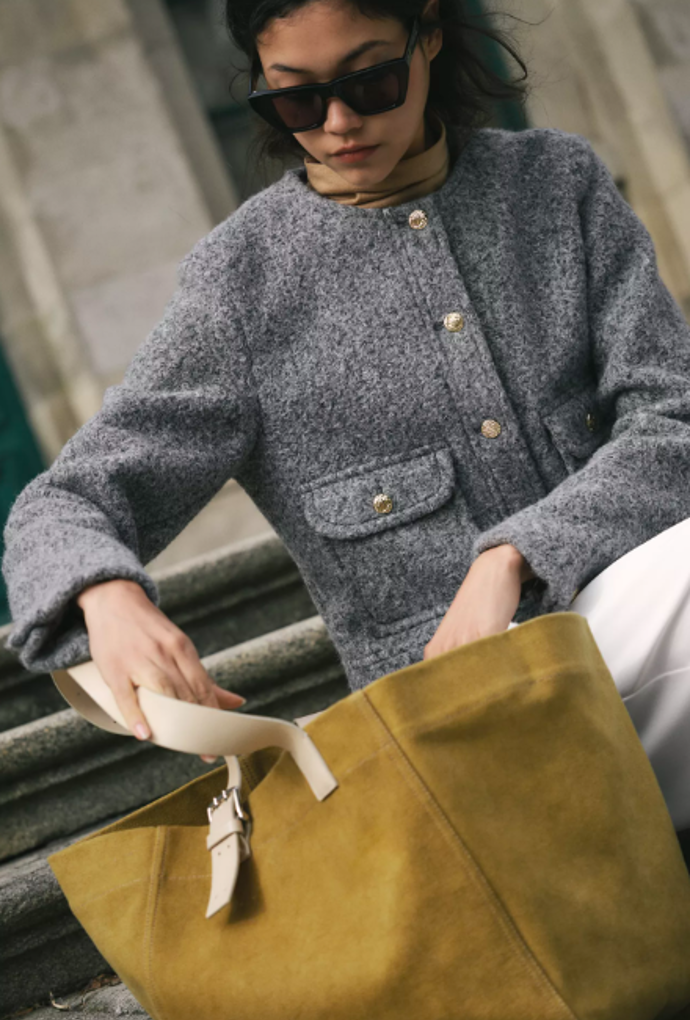Buklé kabátek, Zara, 999 Kč
Buklé kabátek, Zara, 999 Kč