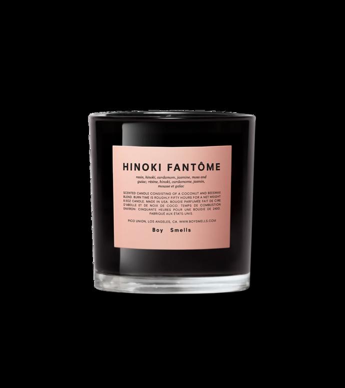 Svíčka Hinoki Fantôme, Boy Smells, 98 usd
Svíčka Hinoki Fantôme, Boy Smells, 98 usd