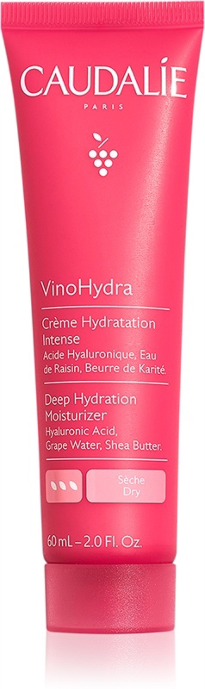 Hloubkově hydratační krém pro suchou pleť VinoHydra Deep Hydration Moisturizer, Caudalie, 500 Kč
