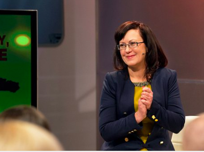 Kateřina byla v televizi jako doma
