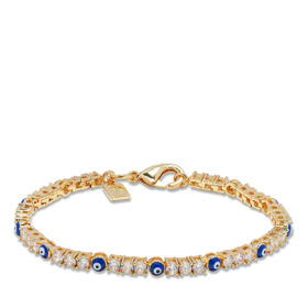 Náramek Serena Bracelet x Evil Eye Greek Blue, Crystal Haze Jewelry, 4566 Kč
