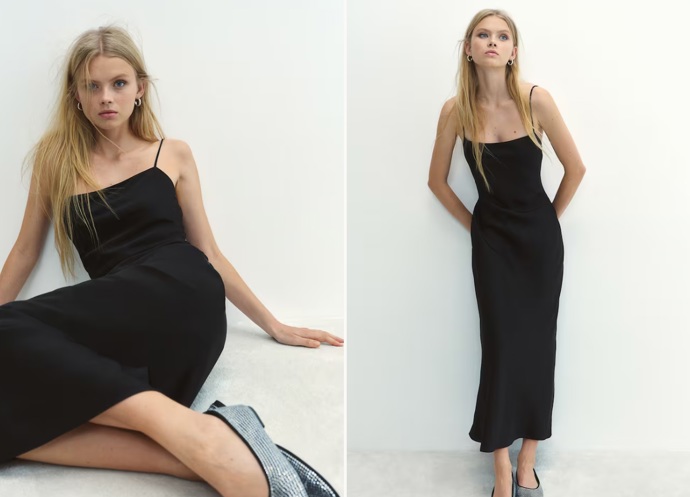 Šaty s vázáním, H&M, 719 Kč
