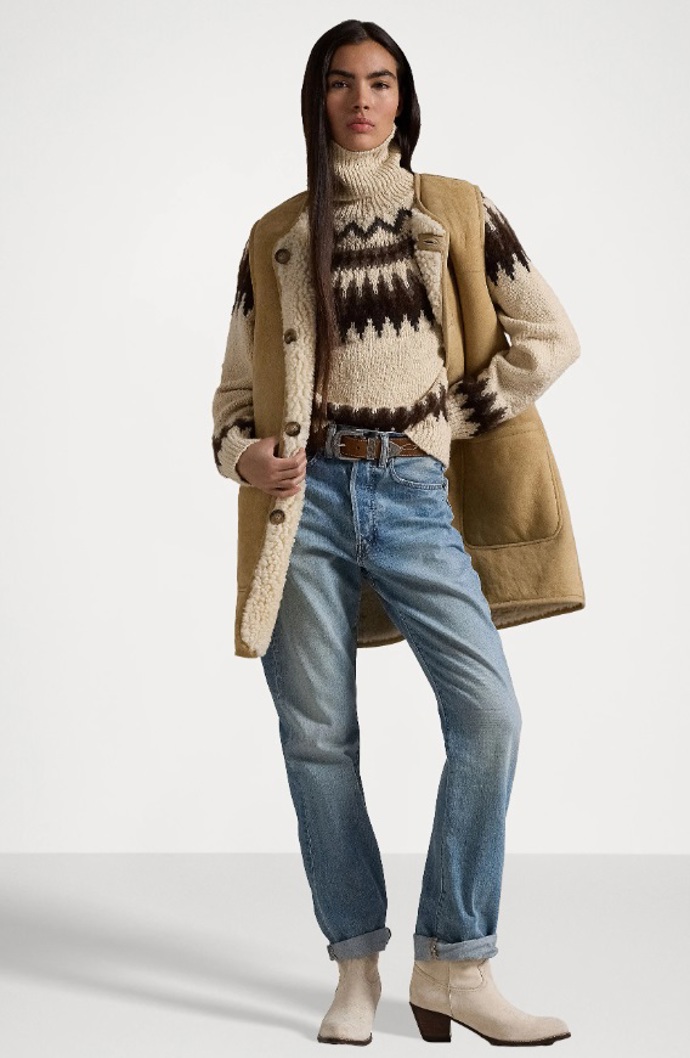 Norský svetr, Polo Ralph Lauren, 11 980 Kč
Norský svetr, Polo Ralph Lauren, 11 980 Kč