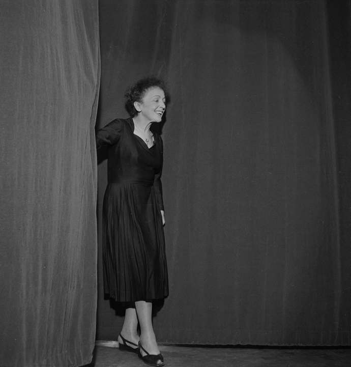 Édith Piaf v roce 1961.
