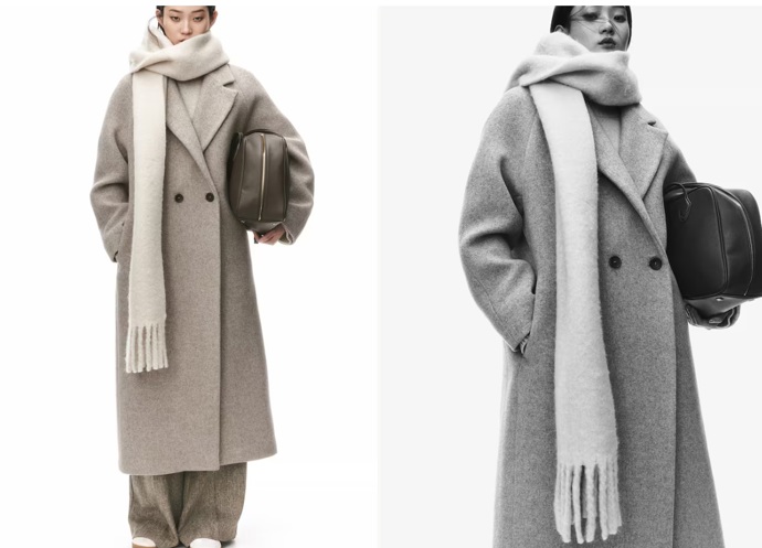 Kabát z vlněné směsi, H&M, 4 299 Kč
Kabát z vlněné směsi, H&M, 4 299 Kč