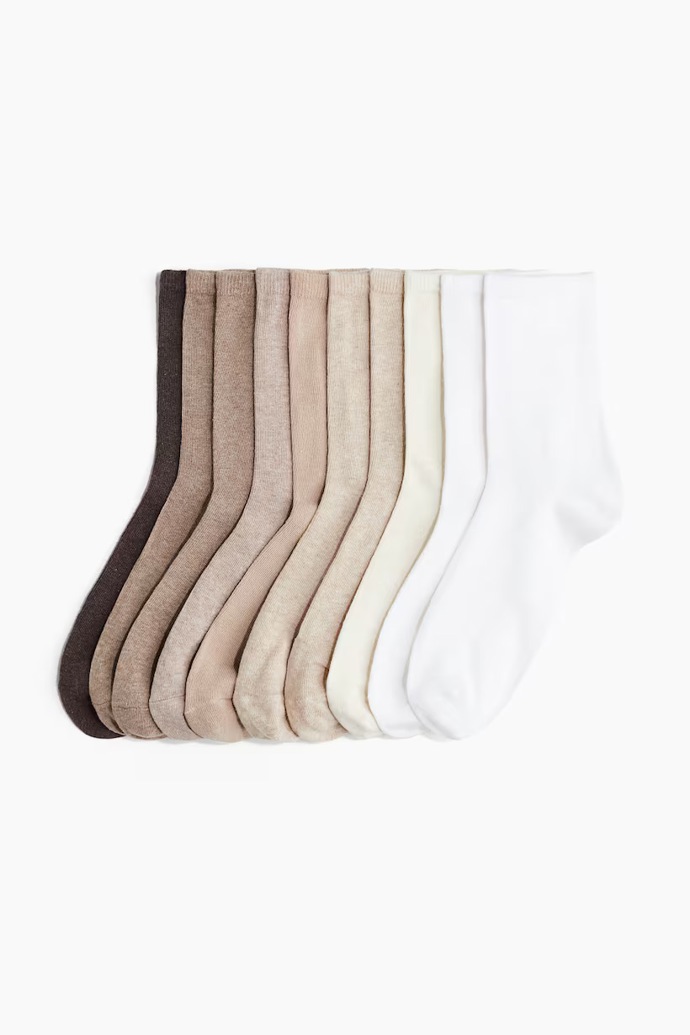 Ponožky, H&M, 359 Kč
