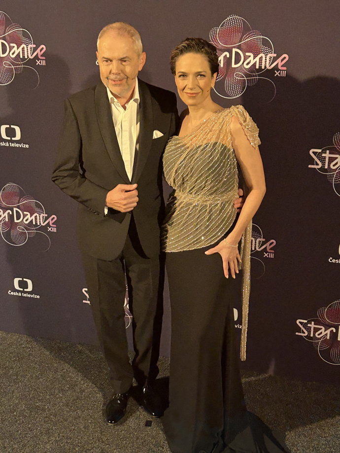 Marek Eben a Tereza Kostková
Marek Eben a Tereza Kostková