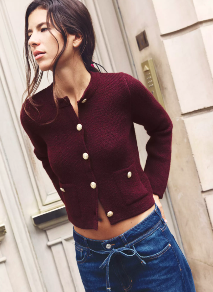 Kardigan, Zara, 849 Kč
Kardigan, Zara, 849 Kč