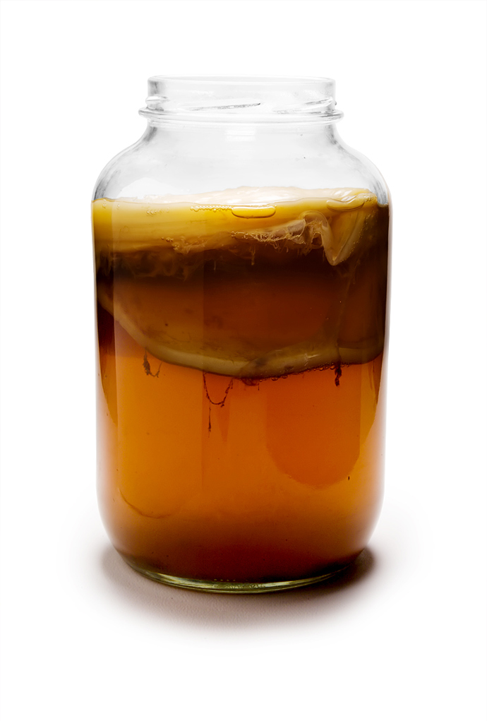 Kombucha (též kombuča) je lehce perlivý fermentovaný nápoj vzniklý z oslazeného černého nebo zeleného čaje, který je užíván jako funkční potravina.
