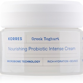 Hydratační krém s probiotiky Greek Yoghurt, Korres, 650 Kč
