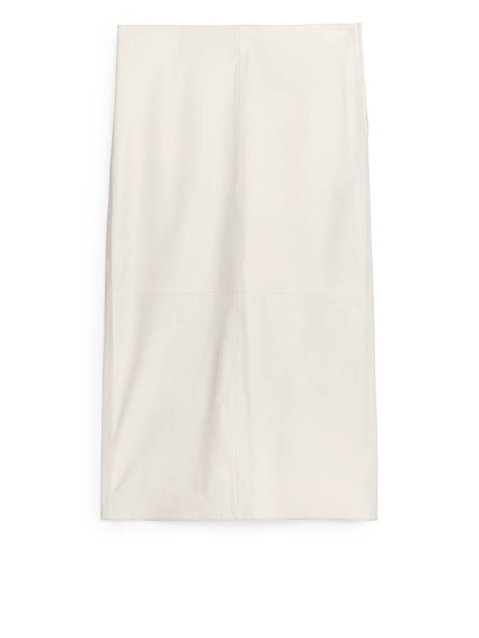 Kožená sukně, Arket, 319 eur
