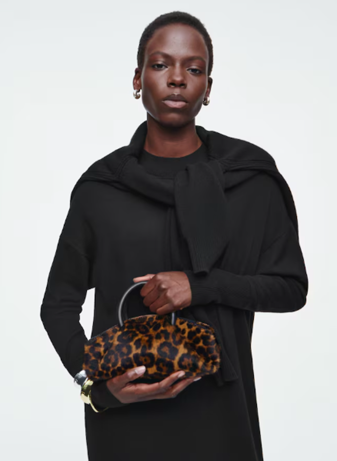 Leopardí kabelka, COS, 150 eur
