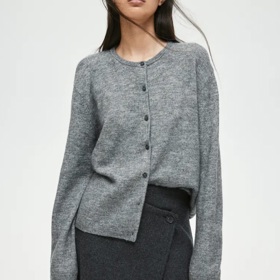 Propínací svetr Loose Fit, H&M, 549 Kč
