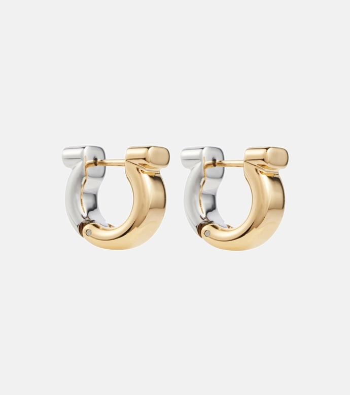Náušnice Gancio earrings, Ferragamo, 250 eur
