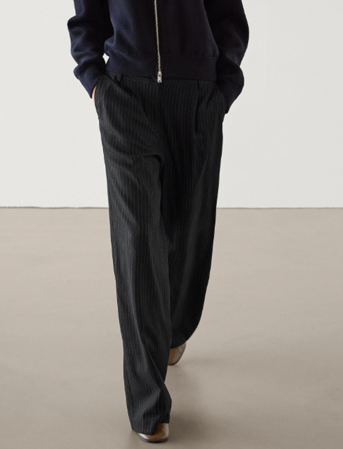 Pruhované kalhoty, Massimo Dutti, 1999 Kč
