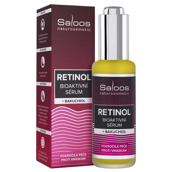 Sérum s retinolem, Saloos, 420 Kč
Sérum s retinolem, Saloos, 420 Kč