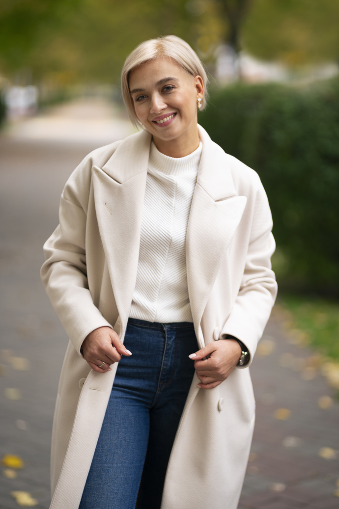 Ladění tón v tónu působí velmi elegantně.
Ladění tón v tónu působí velmi elegantně.
