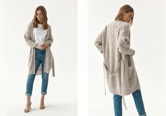 Svetr z mohérové směsi, H&M, 2799 Kč
