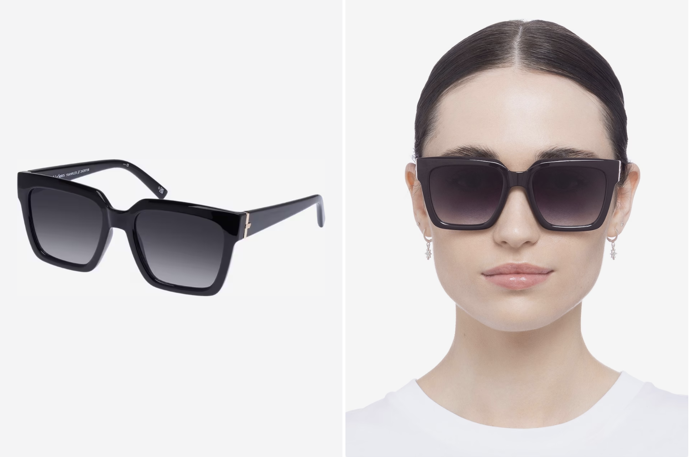 LE SPECS, Sluneční brýle, Černá, About you, 1304 Kč
