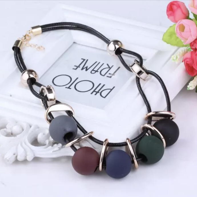 Masivní náhrdelník Party Color Balls, Foy style, 329 Kč

 
