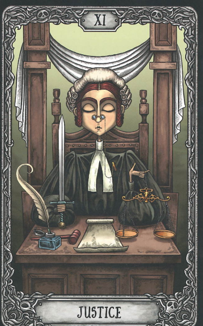 Tarotové karty od Alice Cross
