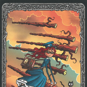 Tarotové karty od Alice Cross
