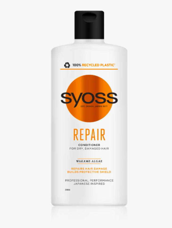 Regenerační kondicionér pro suché a poškozené vlasy Syoss Repair

Cena: 109 Kč (440 ml), 24,77 Kč (100 ml)
