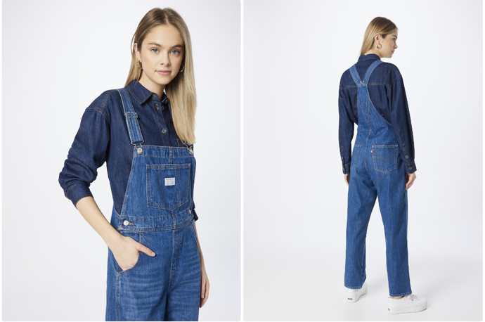 LEVI'S, 'Vintage Overall', Modrá Džínovina, About You, 2 649 Kč
LEVI'S, 'Vintage Overall', Modrá Džínovina, About You, 2 649 Kč