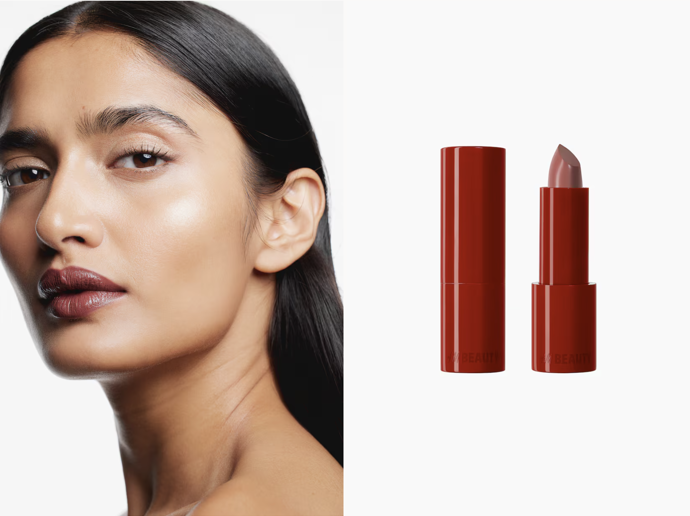 Saténová rtěnka, různé odstíny, H&M, 309 Kč

