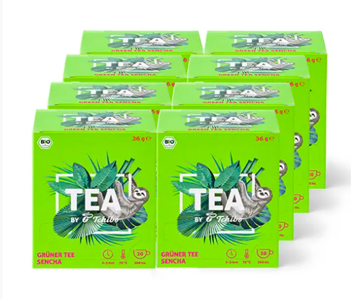 Bio Zelený čaj Sencha, prodává Tchibo (8 x 20 nálevových sáčků, 649 Kč)
Bio Zelený čaj Sencha, prodává Tchibo (8 x 20 nálevových sáčků, 649 Kč)